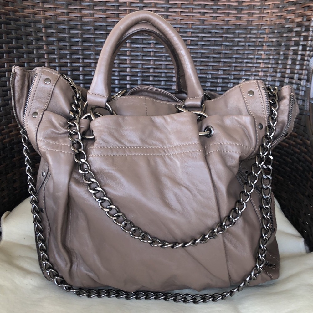 HYPE Oversize HoBo Leather Tote Bag